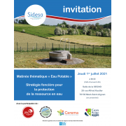Matinée thématique eau potable : Stratégie foncière pour la protection de la ressource en eau (01/07/2021)