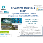 Save the date : Rencontre technique RSDE