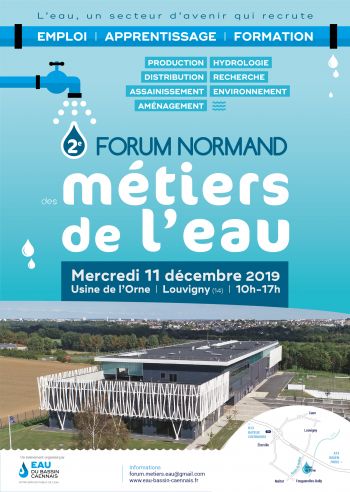 Seconde édition du forum normand des métiers de l’eau (11/12/2019)
